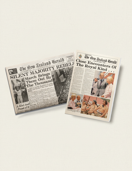 NZ HERALD newspaper detail image